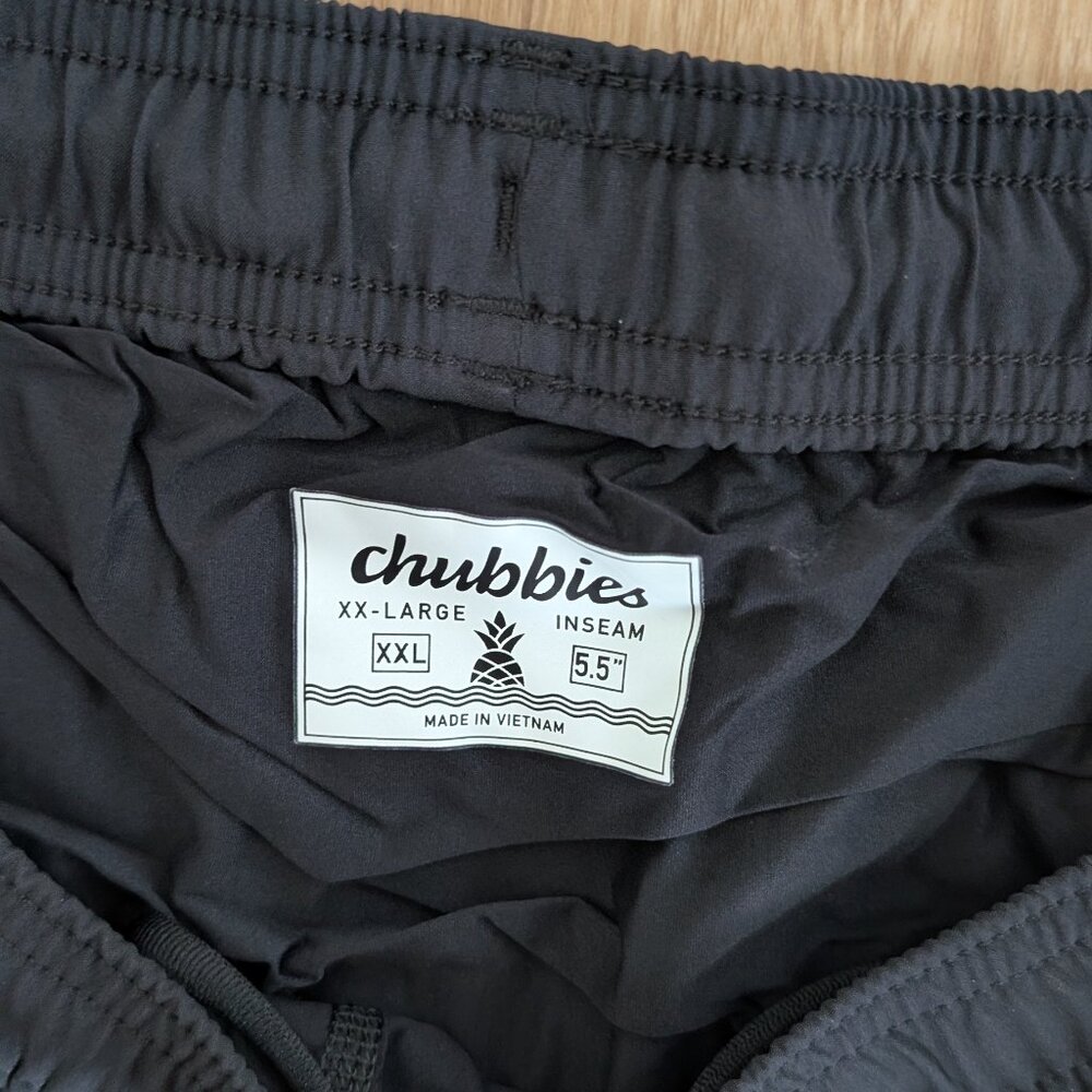 NWT Chubbies “The Secret Agents” Athlounger Shorts – Men’s XXL – Black - Picture 3 of 6